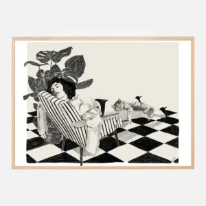 At the end of the day Poster (21x29.7 cm (A4)) Certifié