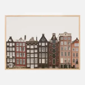 Amsterdam Poster (21x29.7 cm (A4)) Achetez Aujourd’hui