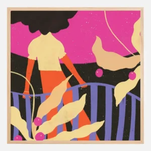 Waiting Poster (30x30 cm) Retour Gratuit