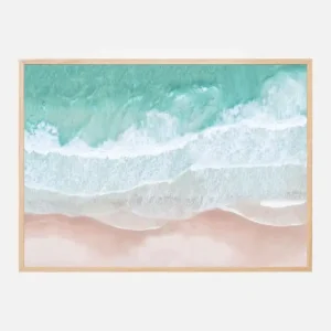 Vente Flash Aerial Ocean Poster (21x29.7 cm (A4))