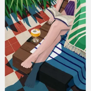 Just One More Chapter Canvasprint (30x40 cm) Promotion Saisonnière