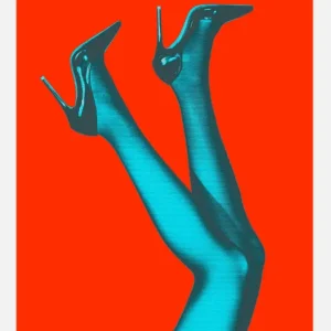 Acheter En Ligne Kick Up Your Heels Canvasprint (30x40 cm)