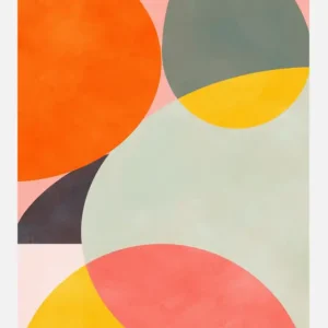 Meilleur Choix Friendly Colors1 Canvasprint (30x40 cm)