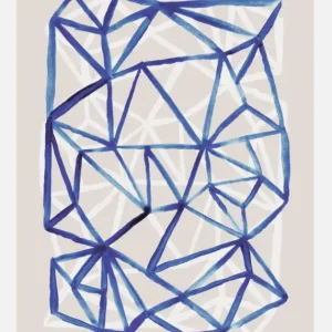 Retour Gratuit The Grid 1 Canvasprint (30x40 cm)