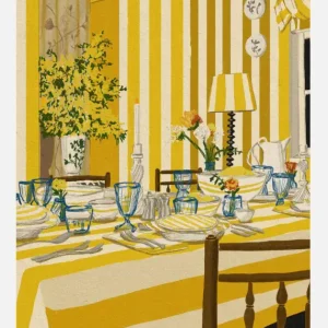 Week 30 Room Portrait Canvasprint (30x40 cm) Affaire À Saisir