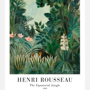 The Equatorial Jungle Canvasprint (30x40 cm) Prix Bas