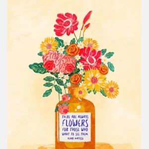 Always Flowers Canvasprint (30x40 cm) Offre Du Jour