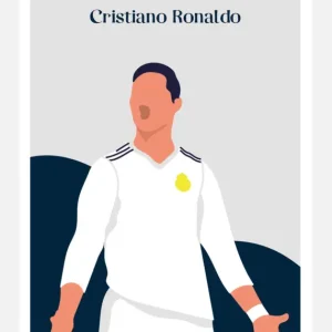 Top Vente Cristiano Ronaldo Canvasprint (30x40 cm)