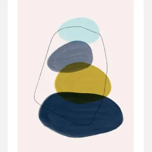 Watercolor Art No 9 Canvasprint (30x40 cm) Petit Prix