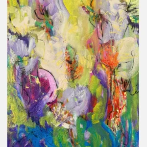 Abstract Blossom Dance Canvasprint (30x40 cm) Nouvel Arrivage