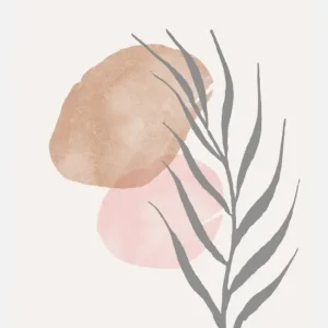 Achetez Aujourd’hui Painted Leaf II Canvasprint (30x40 cm)