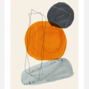 Watercolor Art No 12 Canvasprint (30x40 cm) Nouveauté