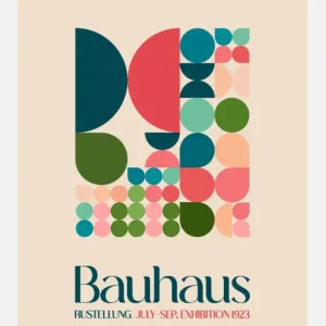 Bauhaus Kutular 2 Canvasprint (30x40 cm) Commande En Gros