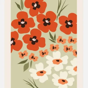 Affaire À Saisir Flower Market Madrid Canvasprint (30x40 cm)