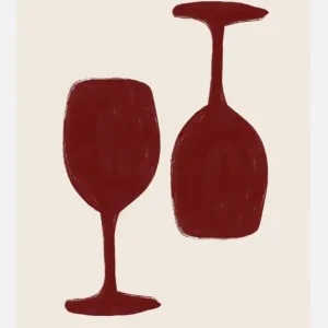 Wine Time Canvasprint (30x40 cm) Prix Choc