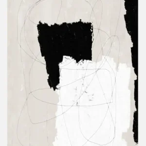 Affaire À Saisir Abstract Oil Painting Canvasprint (30x40 cm)