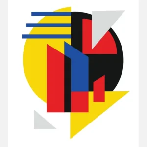 Top Vente Bauhaus Series #2 Canvasprint (30x40 cm)