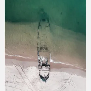 Wreck Canvasprint (30x40 cm) Certifié