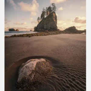 Water Trails Canvasprint (30x40 cm) Meilleur Choix