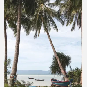 Boats In Thailand Canvasprint (30x40 cm) Dernier Modèle