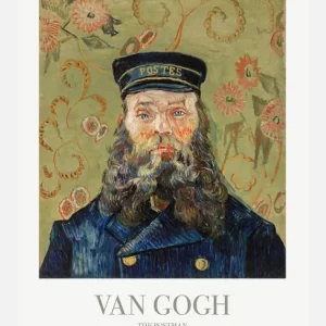 Van Gogh - The Postman Canvasprint (30x40 cm) Nouvelle Collection