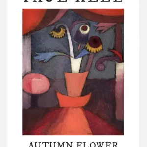 Super Prix Paul Klee - Autumn Flower 1922 Canvasprint (30x40 cm)