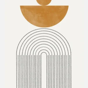 Arch Composition No7 Canvasprint (30x40 cm) Pas Cher