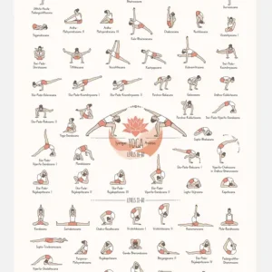 Yoga In Colour III Canvasprint (30x40 cm) Prix Promo