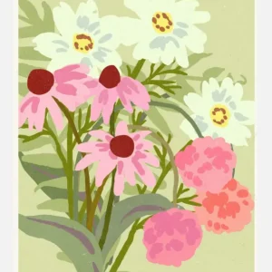 Affaire À Saisir Madrid Flower Market Canvasprint (30x40 cm)