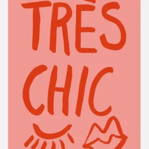 Traus Chic Pink Canvasprint (30x40 cm) Prix Bas