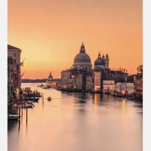 Acheter Direct Dawn On Venice Canvasprint (30x40 cm)