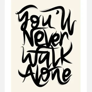 Ynwa Text Ll Canvasprint (30x40 cm) Seulement Aujourd’hui
