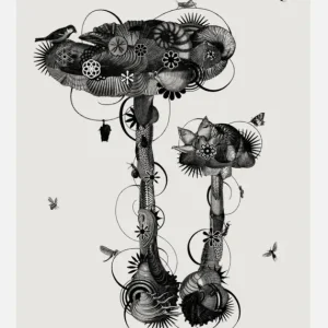 Amanita Mascara Canvasprint (30x40 cm) Nouveauté