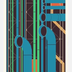 Achat Immédiat Pompidou Canvasprint (30x40 cm)