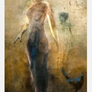 And All I See Are Strangers Faces Canvasprint (30x40 cm) Solde