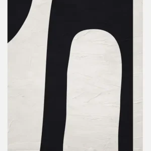 Black Lines Canvasprint (30x40 cm) Réduction