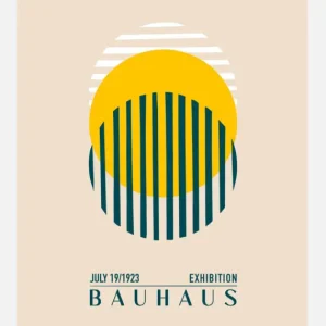 Bauhaus Sari Kure Canvasprint (30x40 cm) Meilleur Choix