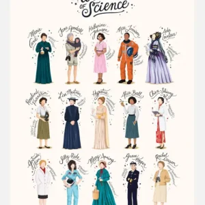 Women Of Science Canvasprint (30x40 cm) Affaire À Saisir