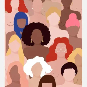 Usine Directe Who Run The World Canvasprint (30x40 cm)