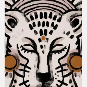 Tiger (light Version) Canvasprint (30x40 cm) Remise