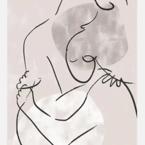 The Hug Canvasprint (30x40 cm) Top Vente