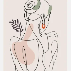 Bodyscape Canvasprint (30x40 cm) Expédition Rapide