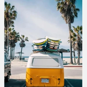 Top Vente Van Life I Canvasprint (30x40 cm)