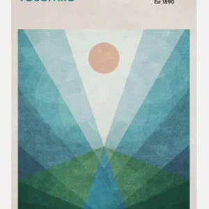 Yosemite Canvasprint (30x40 cm) Dernier Modèle