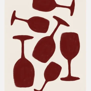 Wine Not? Canvasprint (30x40 cm) Bon Marché