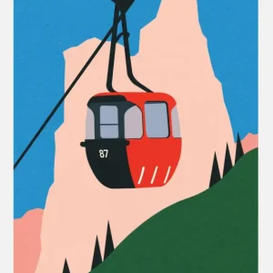 Allgau Alps Canvasprint (30x40 cm) Super Prix