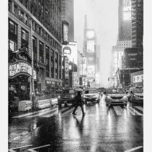 Times Square Canvasprint (30x40 cm) Satisfait Ou Remboursé