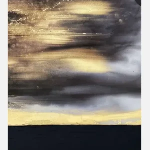 Black And Gold Canvasprint (30x40 cm) Affaire À Saisir