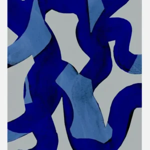 Abstract Brush Strokes II Canvasprint (30x40 cm) Offre Limitée