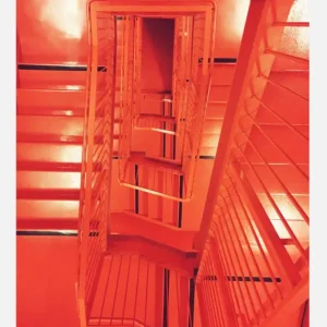 Vente Flash Look Up The Stairs Canvasprint (30x40 cm)